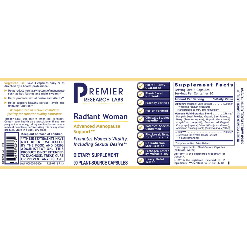 Product image for Premier Radiant Woman.