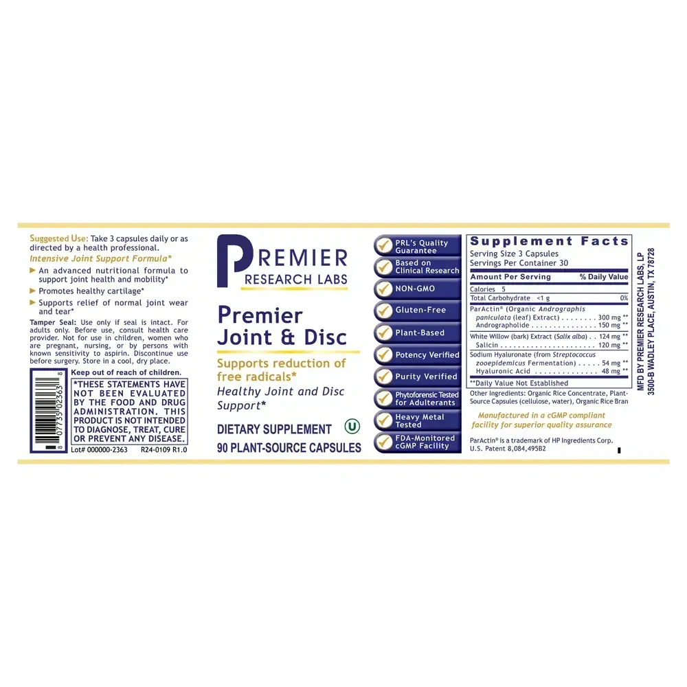 Product image for Premier Joint &amp; Disc.