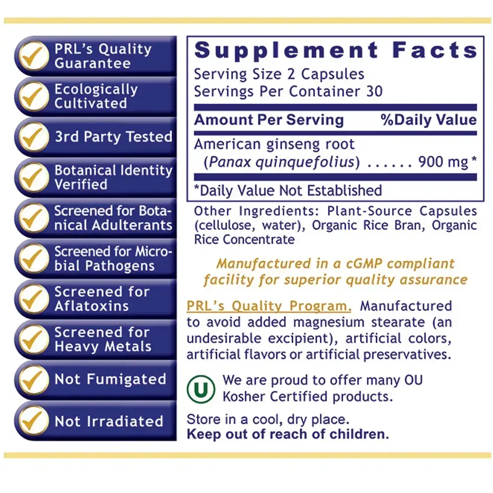 Product image for Premier American Ginseng.