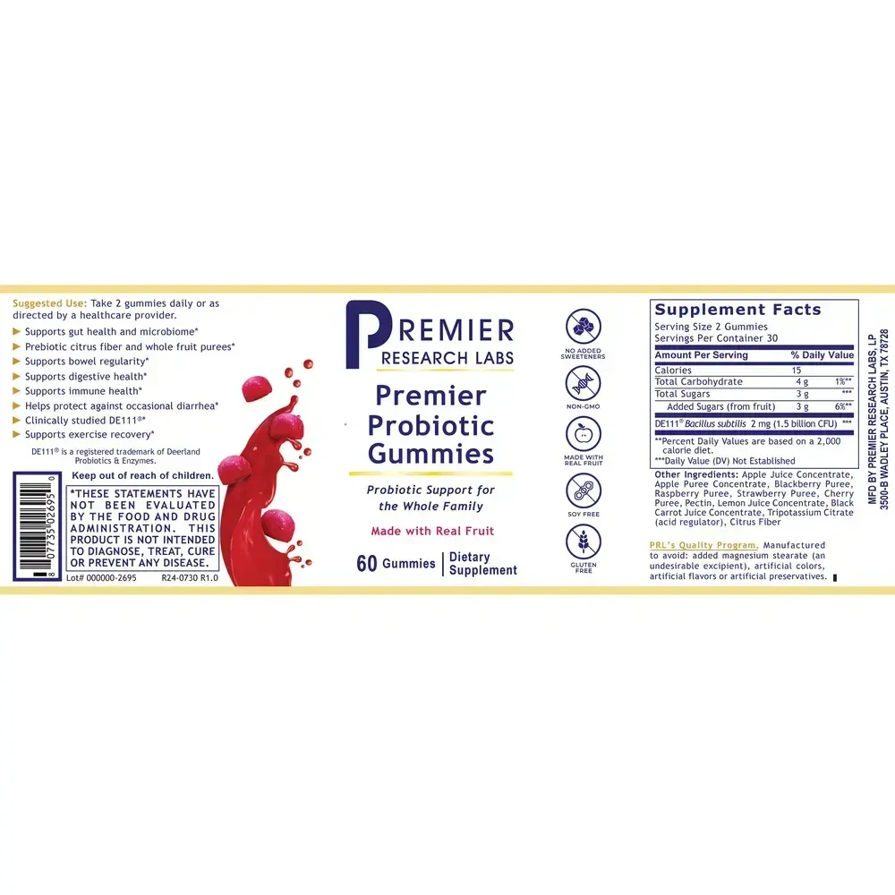 Product image for Premier Probiotic Gummies.