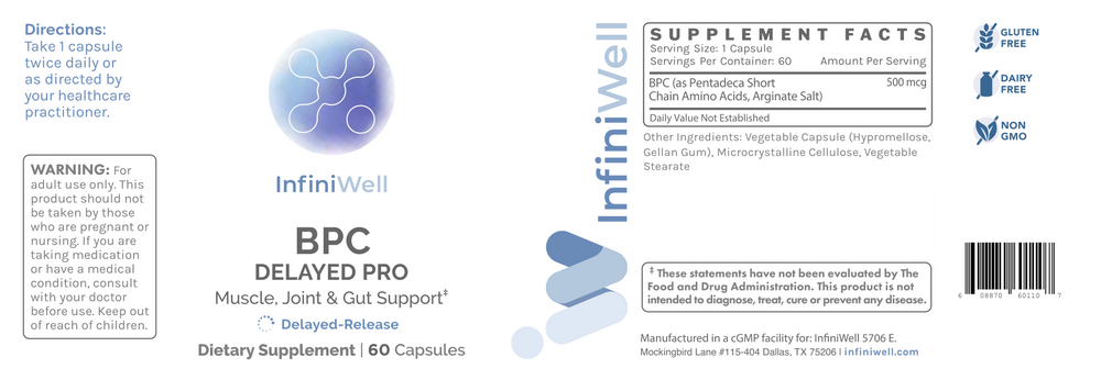 Product image for BPC Delayed Pro.
