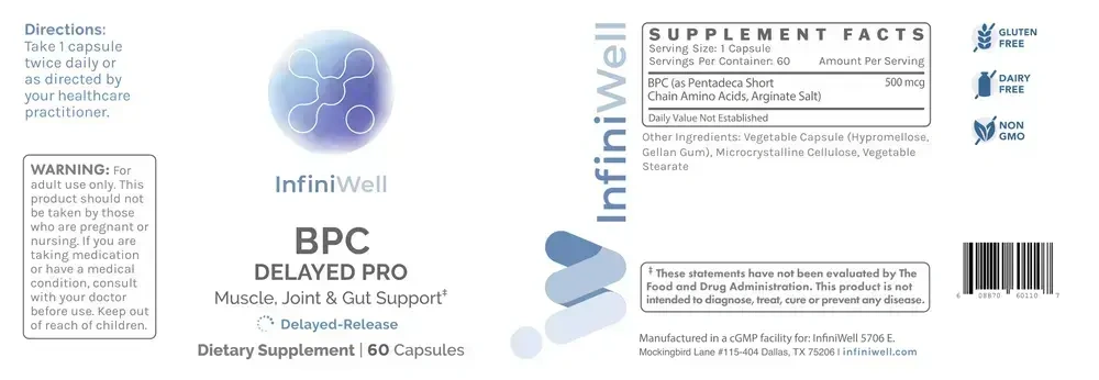 Product image for BPC Delayed Pro.