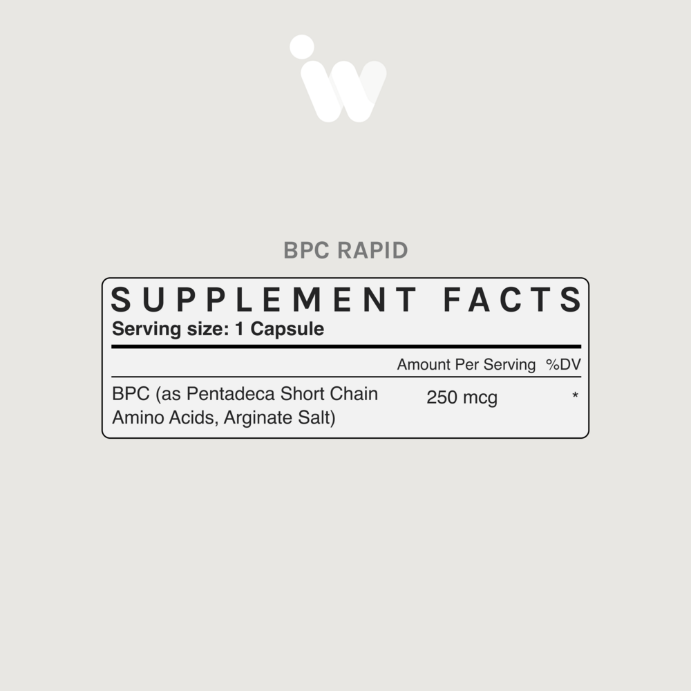 Product image for BPC Rapid.