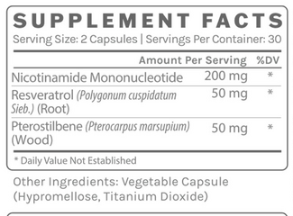 Product image for NMN - Healthy Aging Support.