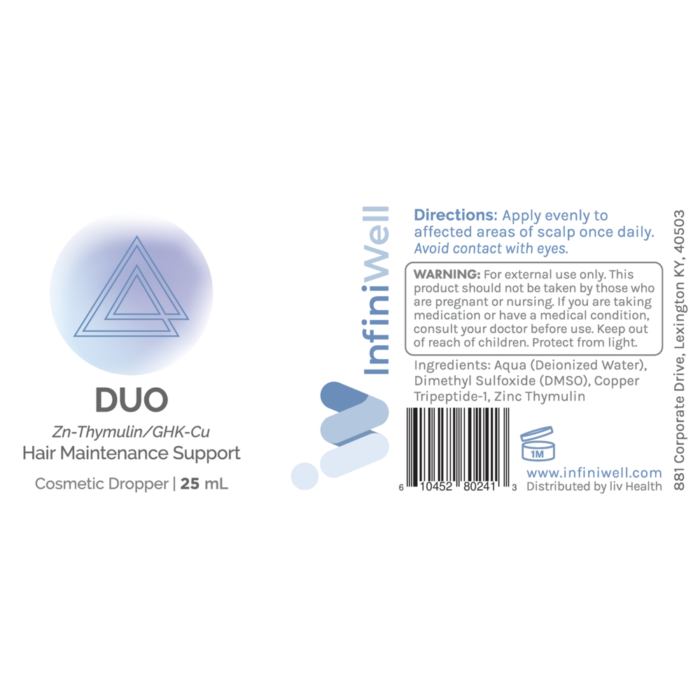 Product image for DUO- Hair Growth Serum and Scalp Rejuvenation.