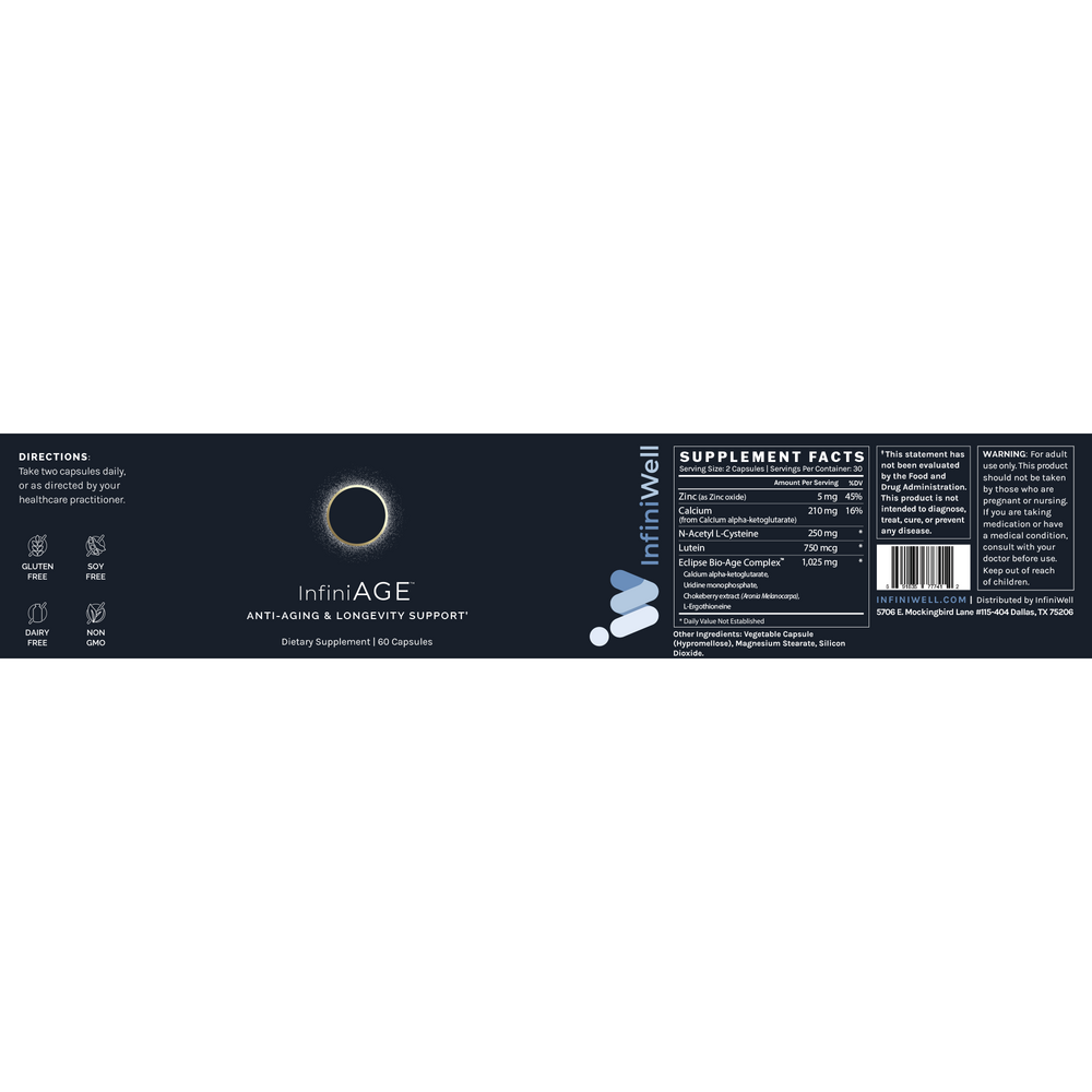 Product image for InfiniAGE- Longevity Multivitamin Supporting Pace of Aging.