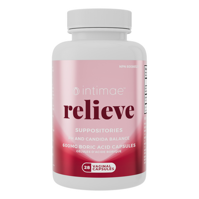 Relieve Vaginal Suppositories with Boric Acid product image