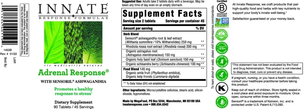 Product image for Adrenal Response®.