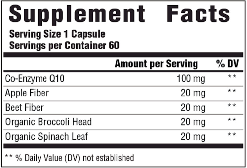 Product image for CoQ10 100mg.