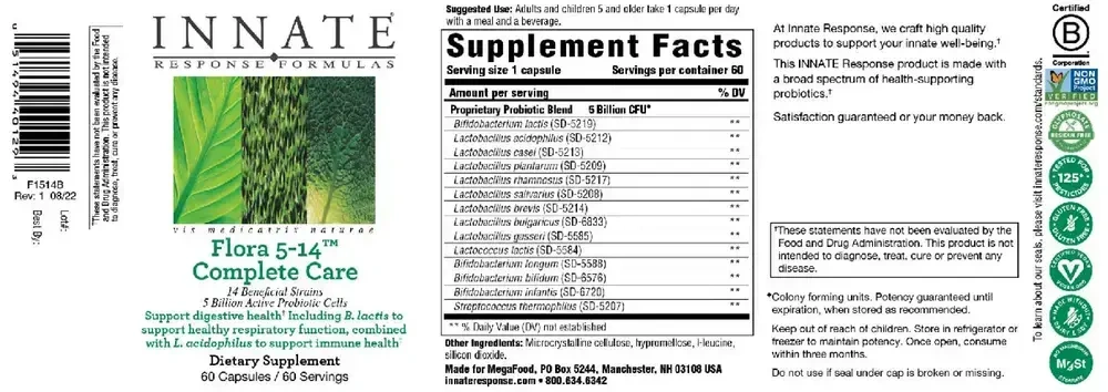 Product image for Flora 5-14™ Complete Care.