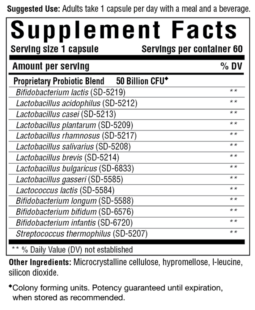 Product image for Flora 50-14™ Clinical Strength.
