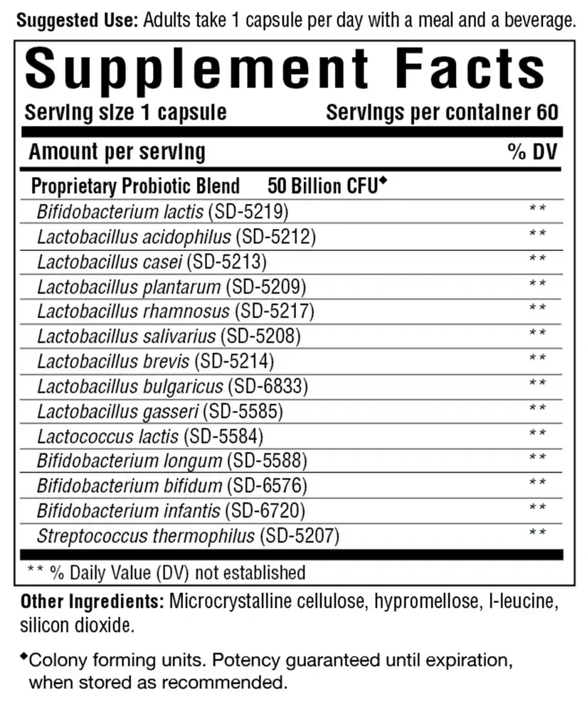 Product image for Flora 50-14™ Clinical Strength.