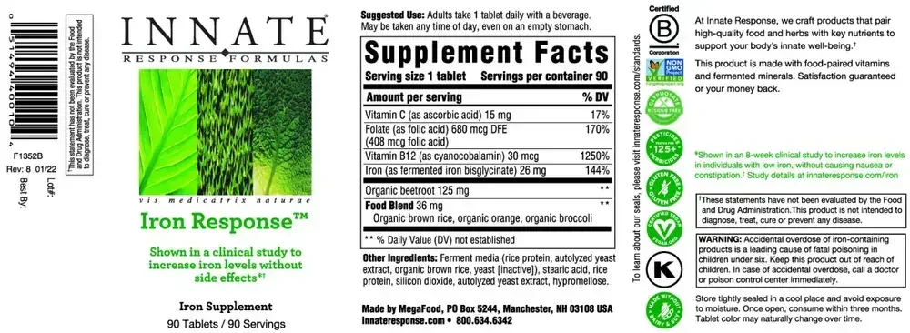 Product image for Iron Response™.