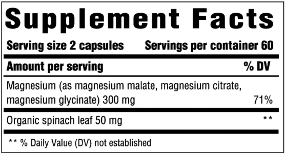 Product image for Magnesium 300.