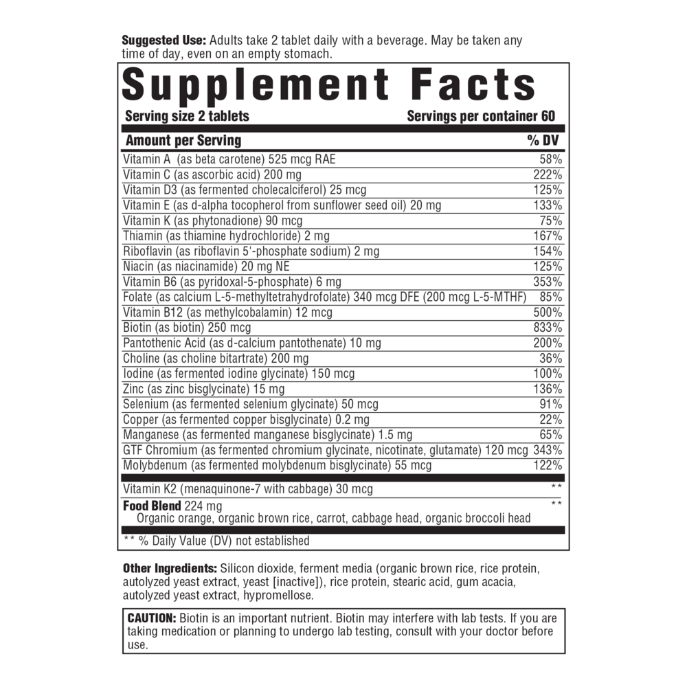 Product image for Men's 40+ Multivitamin.