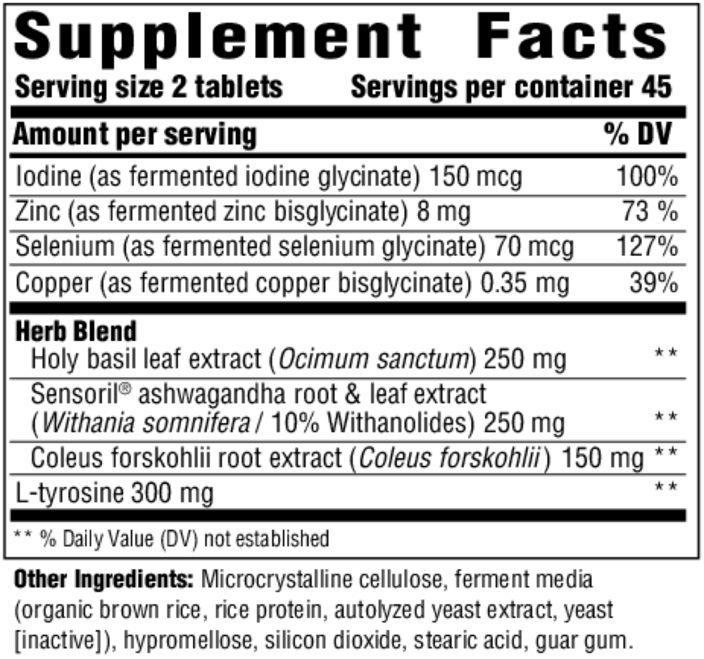 Product image for Thyroid Response® Complete Care.