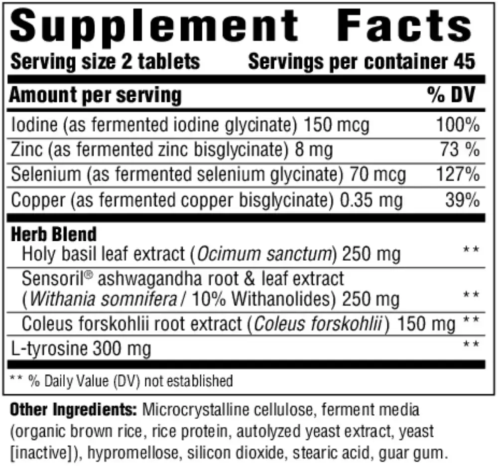 Product image for Thyroid Response® Complete Care.