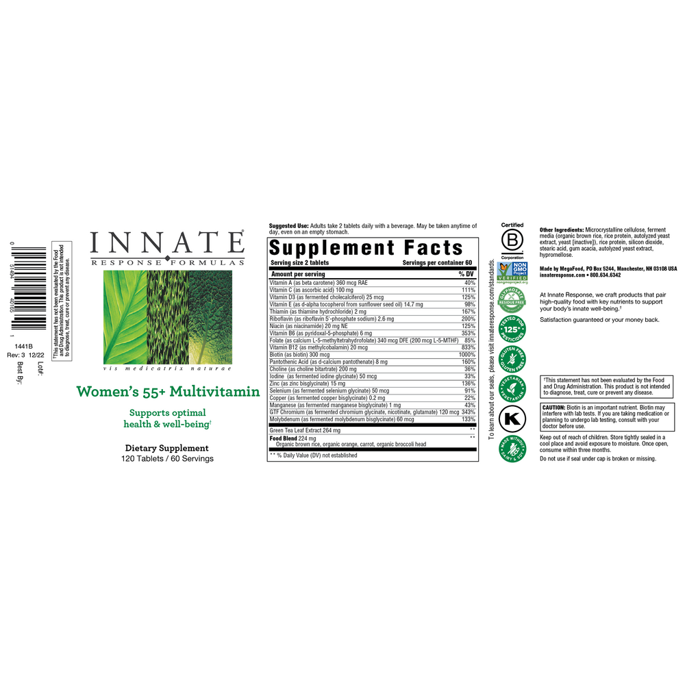 Product image for Women's 55+ Multivitamin.