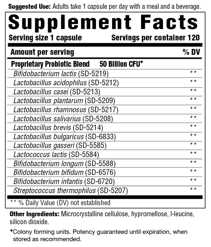 Product image for Flora 50-14™ Clinical Strength.