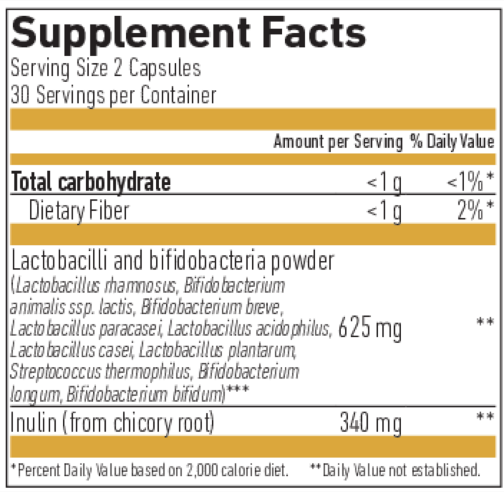 Product image for Superior Probiotic Blend 20 Gold.