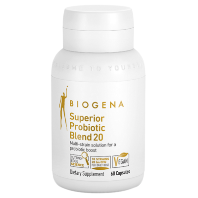 Superior Probiotic Blend 20 Gold 60 capsules
