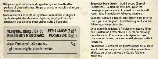 Product image for Fermented L-Glutamine.