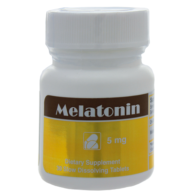 Melatonin 5mg, Slow-Dissolving Formula 30 tablets