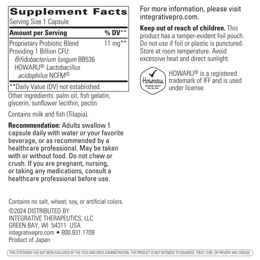 Product image for Probiotic Pearls.