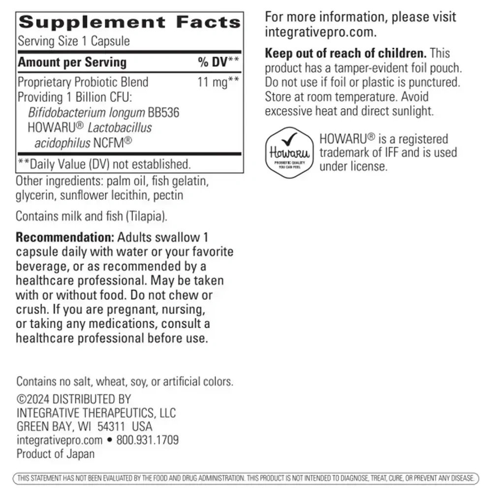 Product image for Probiotic Pearls.
