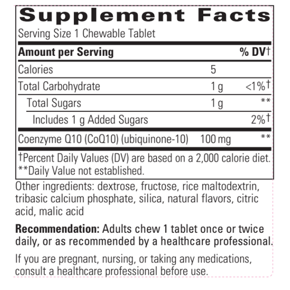 Product image for Vitaline® CoQ10 (100mg) Tropical.