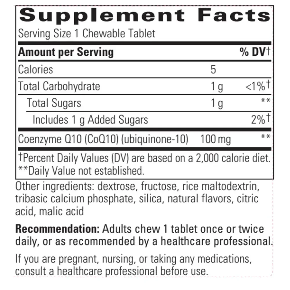 Product image for Vitaline® CoQ10 (100mg) Tropical.
