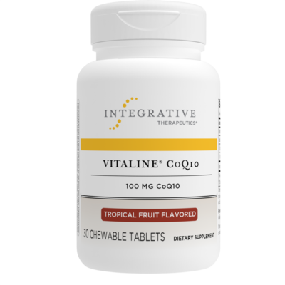 Vitaline® CoQ10 (100mg) Tropical 30 Chewables Vitaline® CoQ10 (100mg) Tropical 30 Chewables