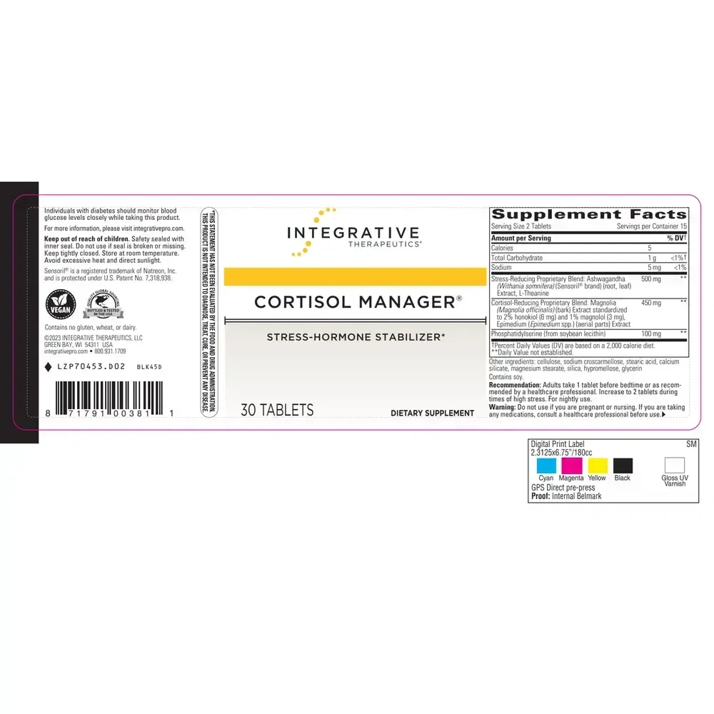 Product image for Cortisol Manager.