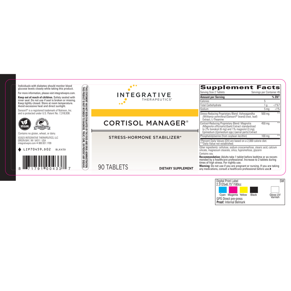 Product image for Cortisol Manager.