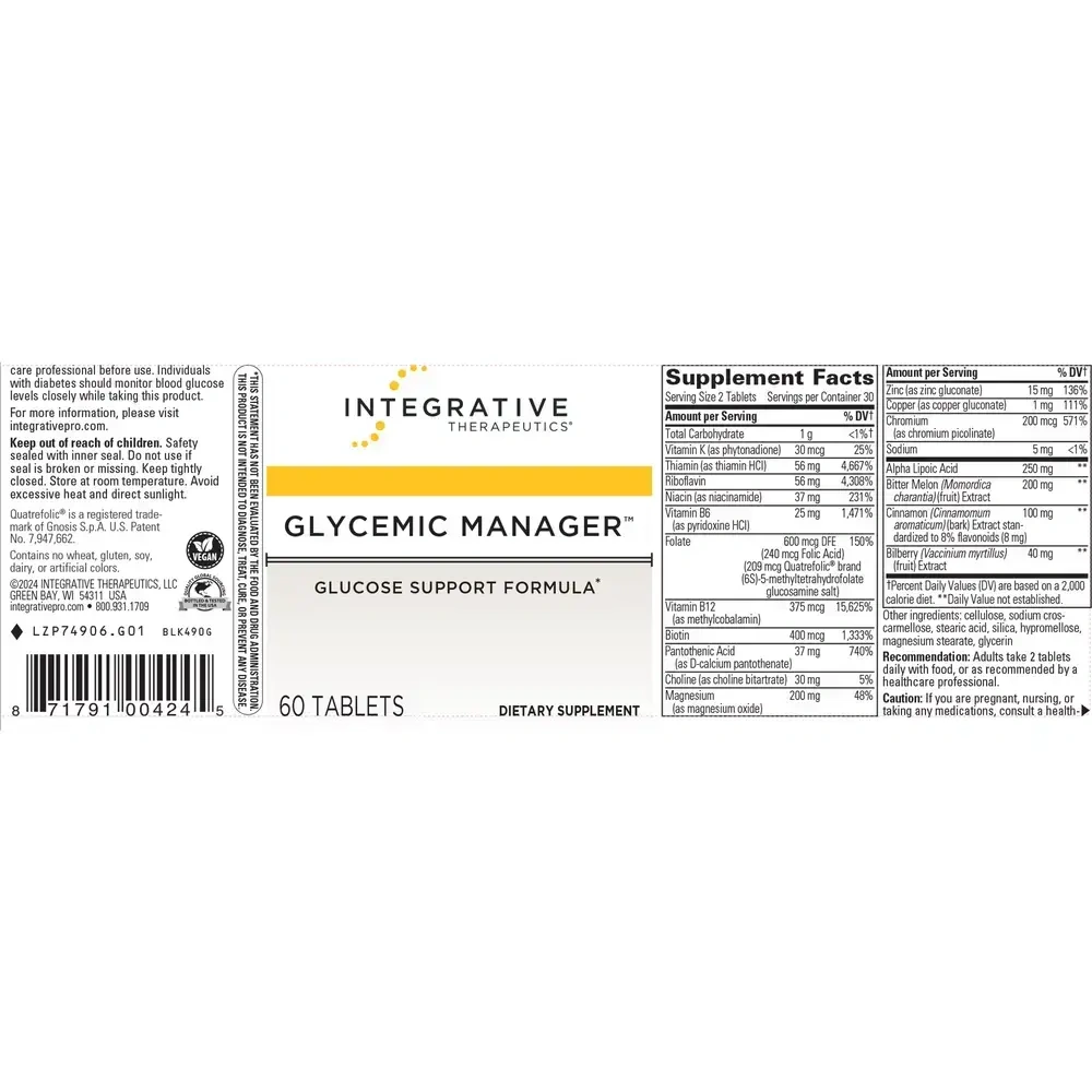 Product image for Glycemic Manager.