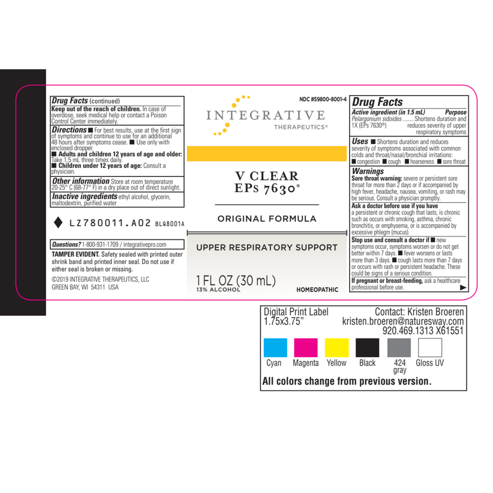 Product image for V Clear EPs 7630 Original Flavor.