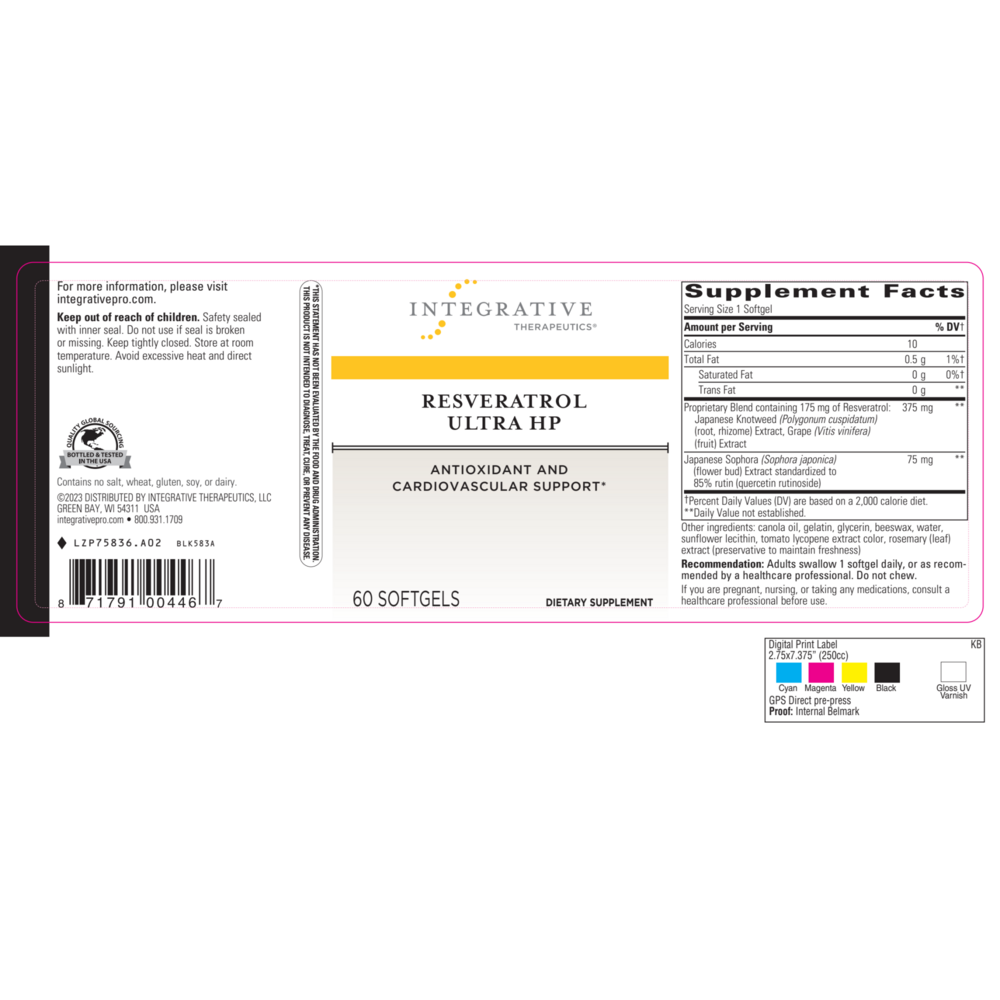 Product image for Resveratrol Ultra (High Potency).