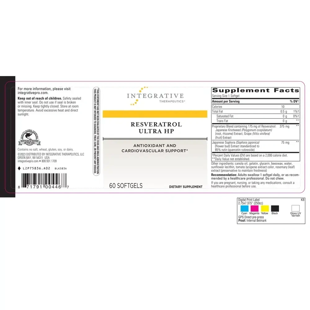 Product image for Resveratrol Ultra (High Potency).