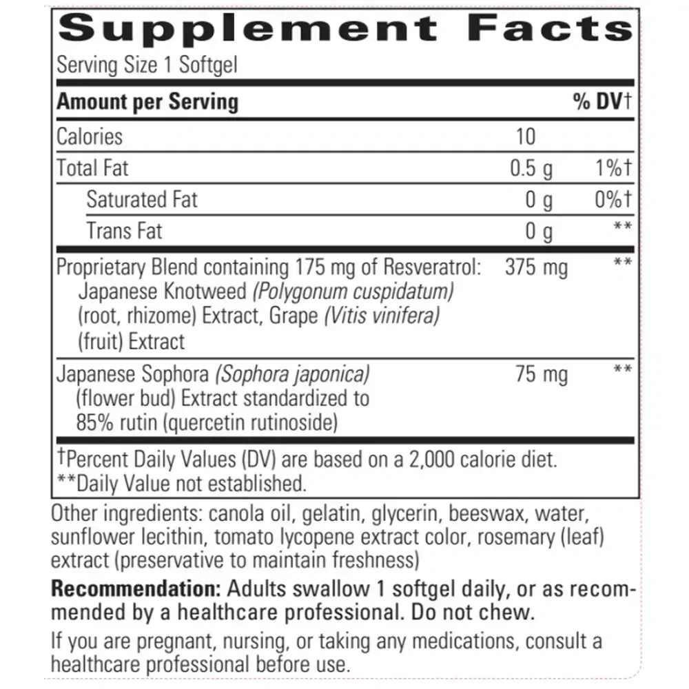 Product image for Resveratrol Ultra (High Potency).