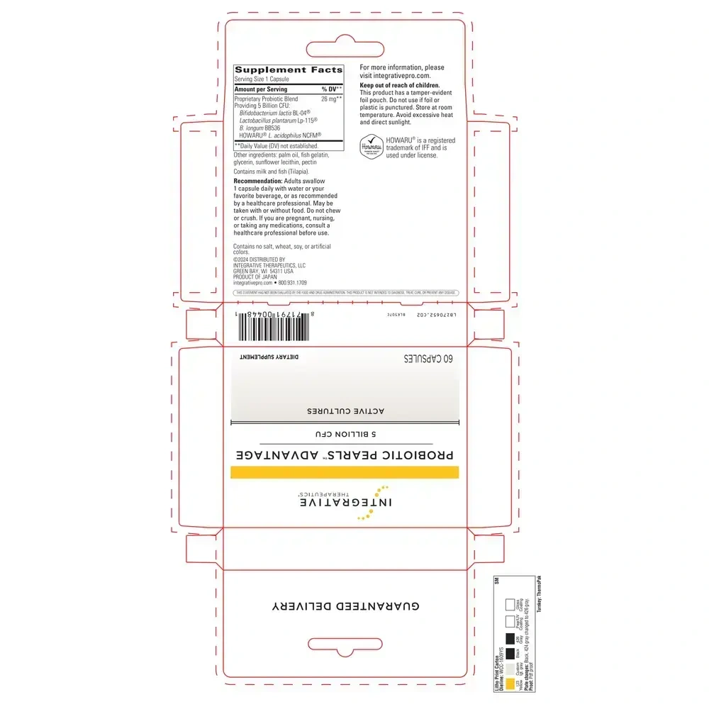 Product image for Probiotic Pearls Advantage.