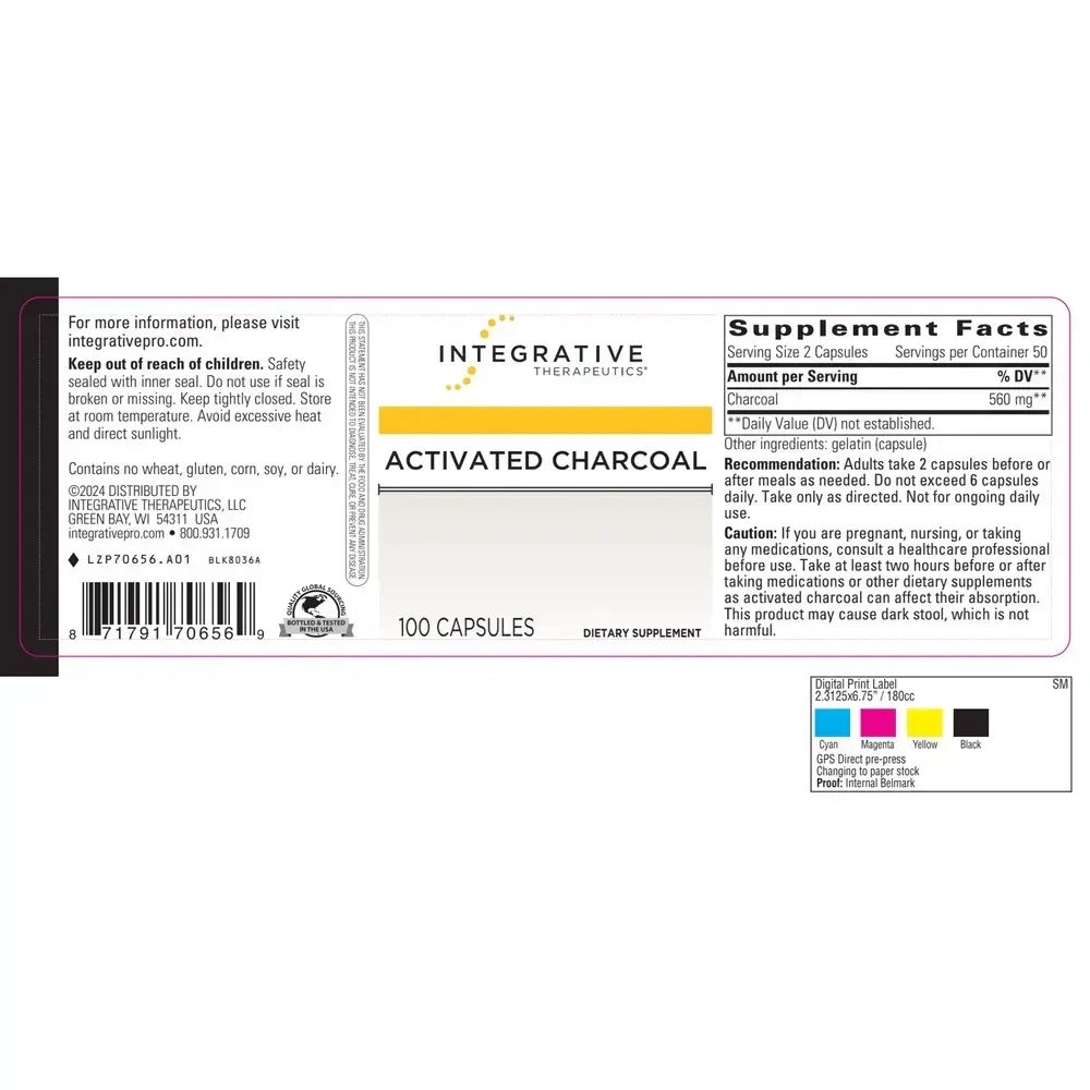 Product image for Activated Charcoal.