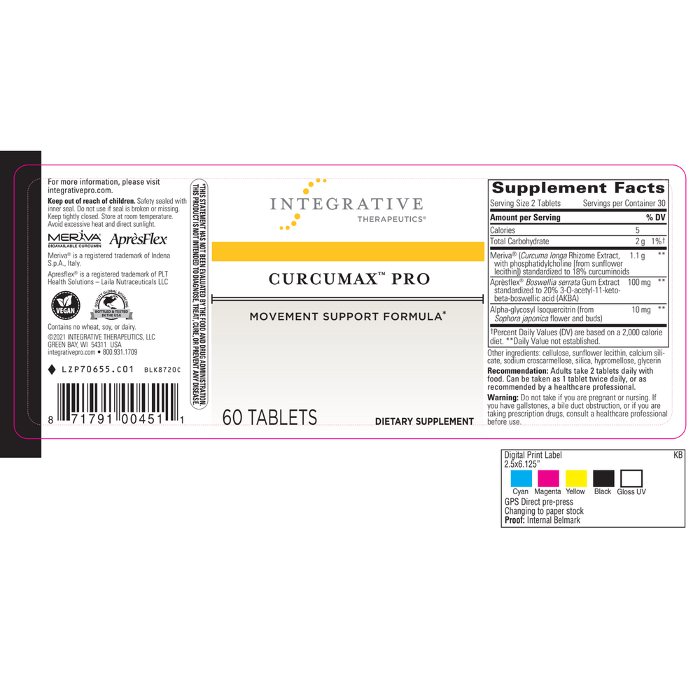 Product image for CurcuMax Pro.