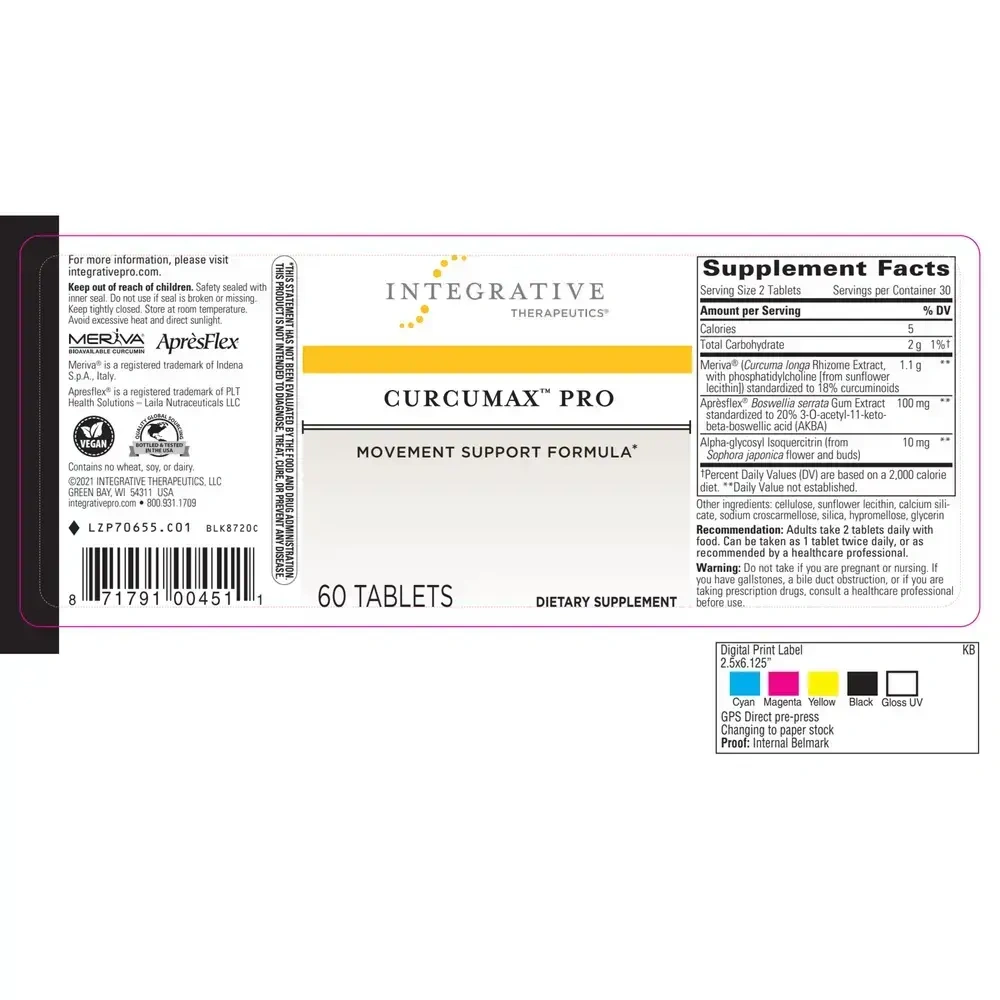Product image for CurcuMax Pro.
