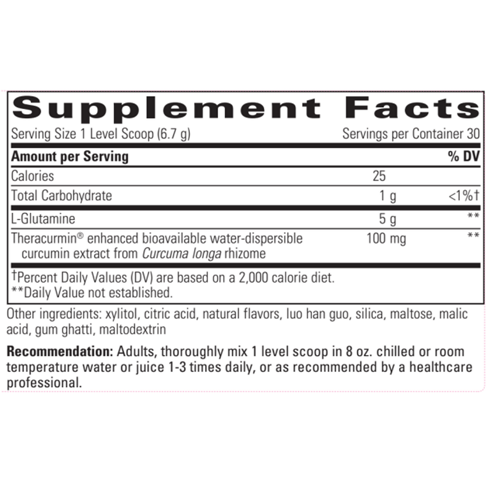 Product image for Glutamine Forte Citrus.
