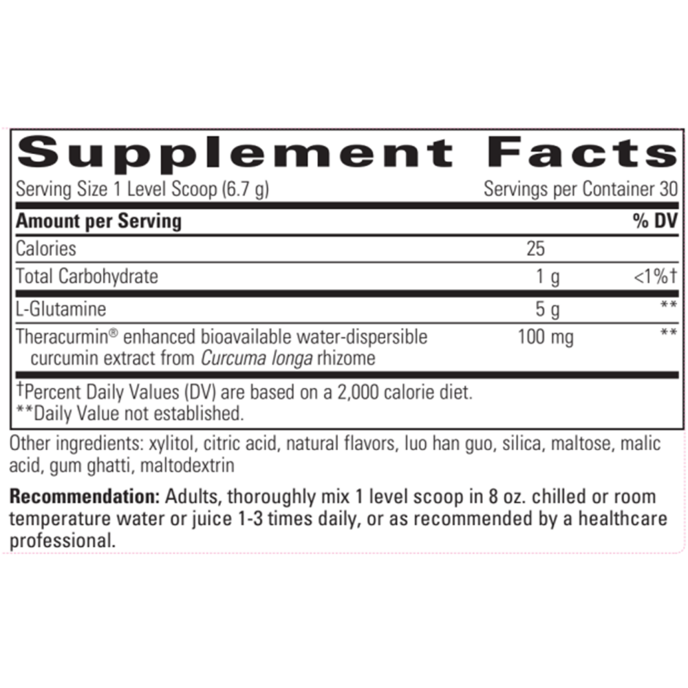 Product image for Glutamine Forte Citrus.