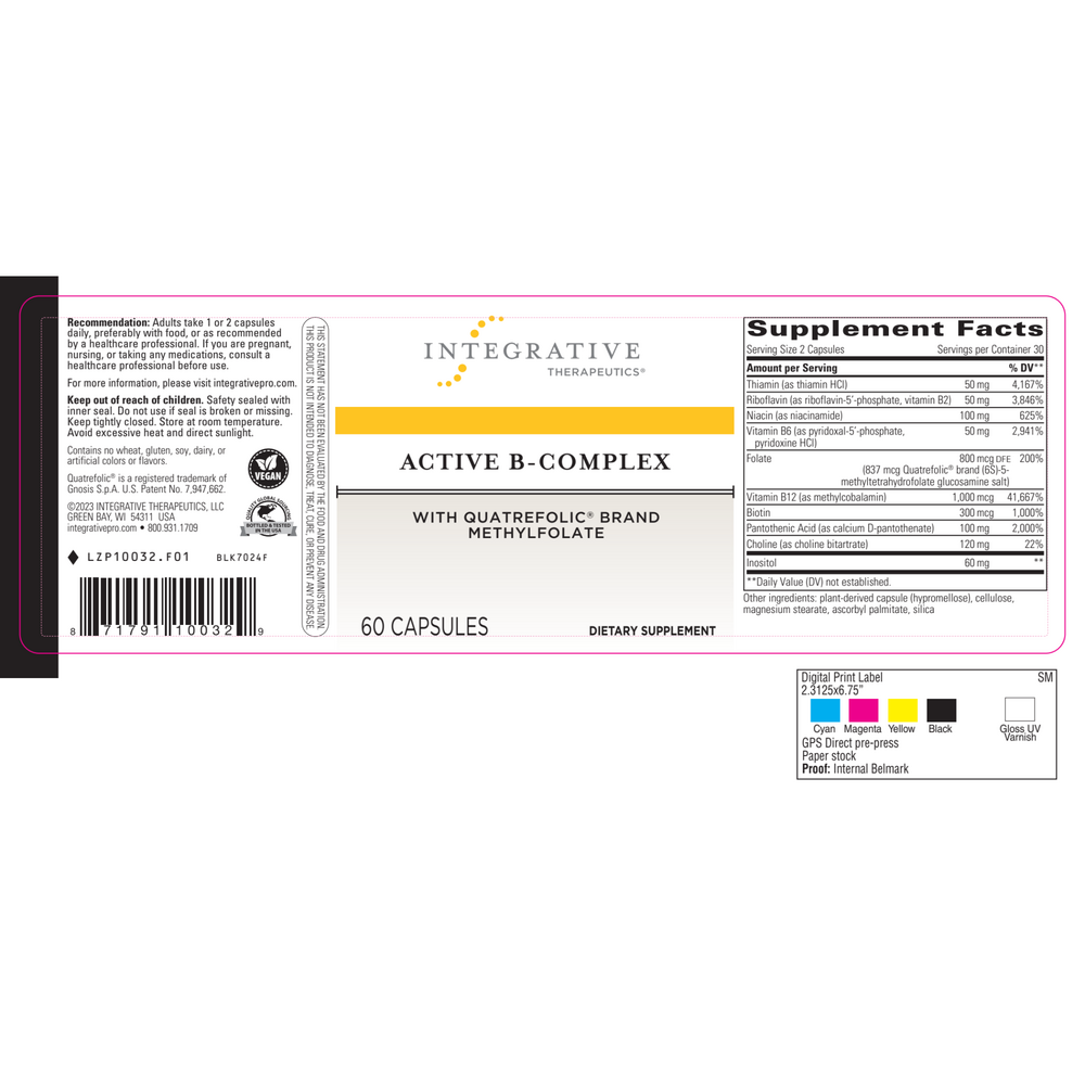 Product image for Active B-Complex.