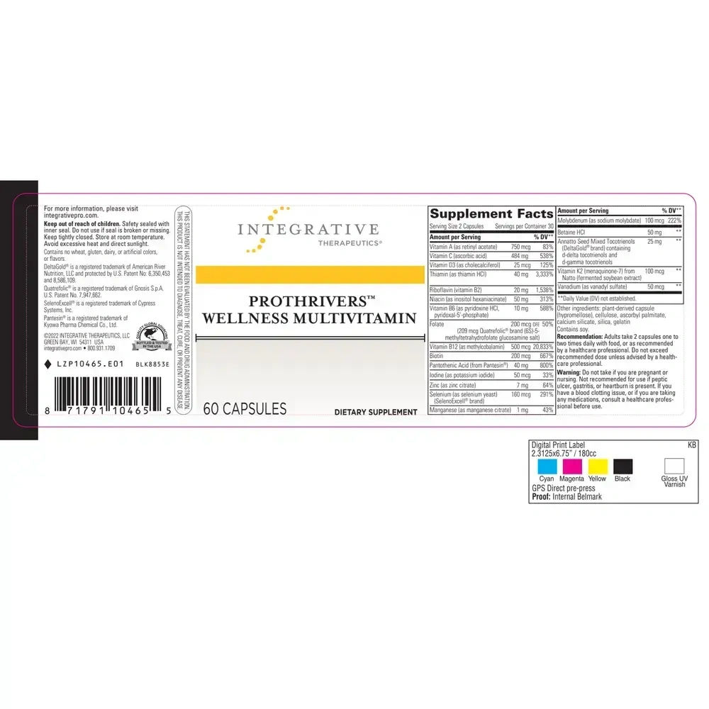 Product image for ProThrivers™ Wellness Multivitamin.