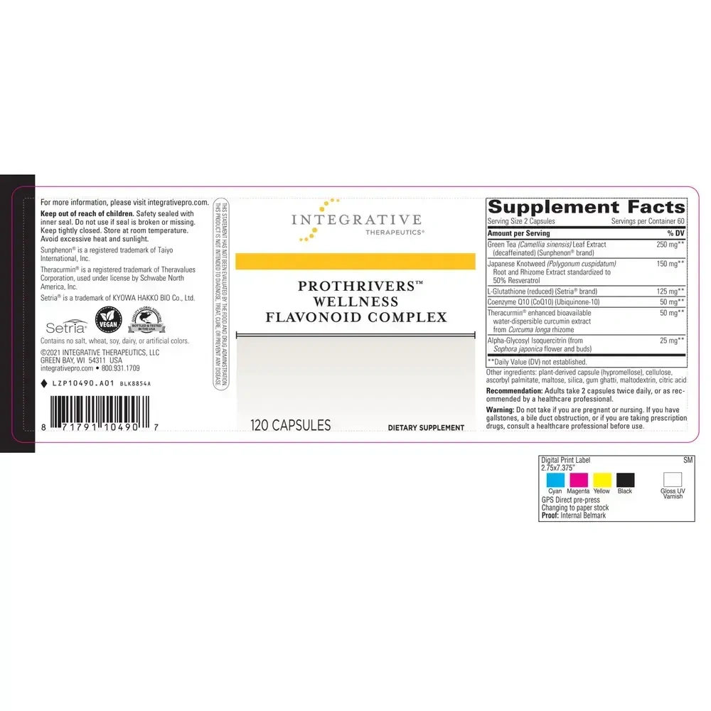 Product image for ProThrivers Wellness Flavonoid Complex.