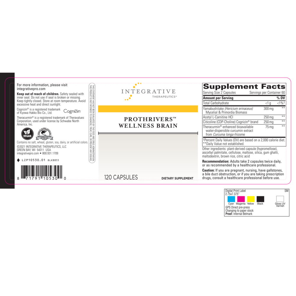 Product image for ProThrivers Wellness Brain.