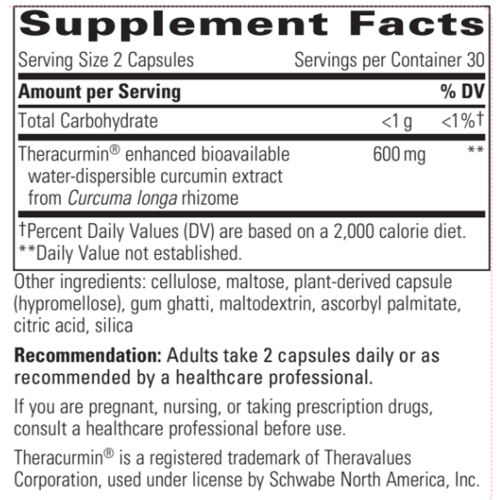 Product image for Theracurmin HP.
